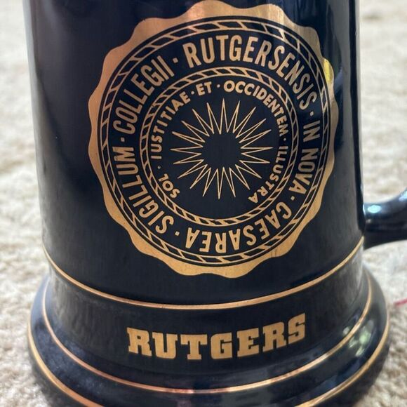 Rutgers University Ceramic Beer Stein - Picture 2 of 7